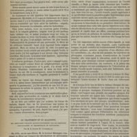 0164 - Page 154 - Hôpital de la Charité. M. Hardy. Pneumonie franche lobulaire / Du traitement et du diagnostic des amblyopies toxiques alcoolo-nicotiennes par les injections sous-cutanées de chlorhydrate de pilocarpine. Par M. le Docteur H. Coursserant