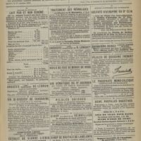 0177 - Page 167 - Chronique et nouvelles scientifiques. Faculté de médecine de Paris / Hygiène de l'enfance