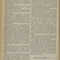 0196 - Page 186 - Hôpital de la Charité. M. Hardy. Hémianesthésie d'origine saturnine / Hôpital de la Clinique. M. Pajot. Deux cas de présentation du sommet en oblique postérieure
