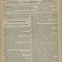 0203 - Page 193 - Sommaire / Revue clinique hebdomadaire. Extension progressive des affections vénériennes à Paris
