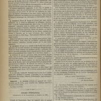0208 - Page 198 - Société de chirurgie. Séance du 25 février 1885. Communications. Fistule stercoro-purulente ; suture intestinale. M. Bouilly / Appareil. M. Nicaise, construit par M. Collin / Congrès international d'hydrologie et de climatologie de Biarritz en 1885. Comité d'organisation siégeant à Paris