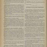 0216 - Page 206 - Société médicale des hôpitaux. Séance du 27 février 1885. Communications. Tuberculose génitale. M. Richard / Emploi du chlorure de méthyle. M. Tennesson, en son nom et au nom de son interne et collaborateur M. Bègue / Une cause peu connue d'intoxication saturnine. M. Gérin-Roze / Anévrysme de la pointe du coeur. M. Constantin Paul / Chronique et nouvelles scientifiques. Faculté de médecine de Paris