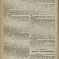 0224 - Page 214 - Variétés. Un savant d'autrefois. - Son mémorial (1780-1865) ; publié par ses fils les Docteurs A. et G. Léon-Dufour / Chronique et nouvelles scientifiques. Faculté de médecine de Lille / Hôpital général de Montpellier