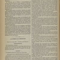 0246 - Page 236 - Hôpital militaire de Constantine. M. Moty. Hystérie chez l'homme / Académie de médecine. Séance du 10 mars 1885. Correspondance / Rapport / Discussion sur la dépopulation de la France. M. Roussel