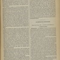 0253 - Page 243 - Revue clinique hebdomadaire. Bains froids dans la fièvre typhoïde / Société de chirurgie. Séance du 11 mars 1885. Communications. Ostéomyélite. M. Trélat, à l'occasion du malade présenté par M. Lucas-Championnière