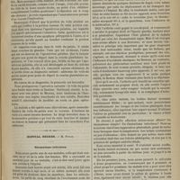0269 - Page 259 - Hôtel-Dieu. M. Tillaux. Fracture du larynx ; adénome de la face supérieure du voile du palais / Hôpital Necker. M. Potain. Rhumatisme infectieux