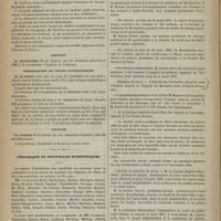 0272 - Page 262 - Académie de médecine. Séance du 17 mars 1885. Présentation d'opéré / Rapport / Présentation de pièces pathologiques / Lecture / Chronique et nouvelles scientifiques. Hôpitaux de Paris / Faculté de médecine de Paris