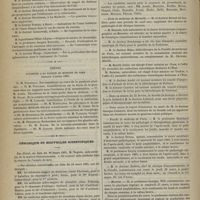 0288 - Page 278 - Congrès français de chirurgie. Suite des questions mises à l'ordre du jour du Congrès. Questions diverses / Thèses soutenues à la Faculté de médecine de Paris pendant l'année 1885 / Chronique et nouvelles scientifiques. Faculté de médecine de Paris / École de médecine de Marseille / Faculté de médecine de Paris / Muséum / Faculté des sciences de Paris