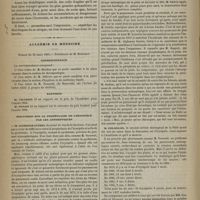 0294 - Page 284 - Hôpital de la Charité. M. Landouzy. De quelques manifestations du diabète / Académie de médecine. Séance du 24 mars 1885. Correspondance / Rapports / Discussion sur la prophylaxie de l'érysipèle par les antiseptiques. M. Alphonse Guérin
