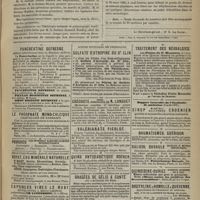 0297 - Page 287 - Chronique et nouvelles scientifiques. Faculté de médecine de Paris / Avis
