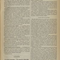 0303 - Page 293 - Société de chirurgie. Séance du 25 mars 1885. Communications. Étranglement interne. M. Terrier, sur une communication de M. Jeannel... / Redressement du genu valgum. M. Le Fort / Occlusion intestinale. M. Auffert... / Résection de la clavicule. M. Polaillon / Corps étrangers intra-articulaires. M. Tillaux / Variétés. Un savant d'autrefois. - Son mémorial (1780-1865) ; publié par ses fils les Docteurs A. et G. Léon-Dufour