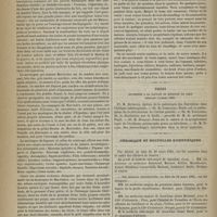 0304 - Page 294 - Variétés. Un savant d'autrefois. - Son mémorial (1780-1865) ; publié par ses fils les Docteurs A. et G. Léon-Dufour / Thèses soutenues à la Faculté de médecine de Paris pendant l'année 1885 / Chronique et nouvelles scientifiques