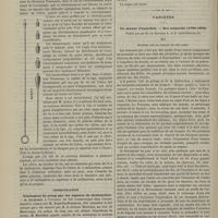 0310 - Page 300 - Société médicale des hôpitaux. Séance du 27 mars 1885. Communication. Monoplégie brachiale. M. Troisier / Présentation d'appareil. Dilatateur oesophagien. M. Duguet / Communication. Traitement du croup par les vapeurs de térébenthine. M. Richard, à l'occasion du fait communiqué par M. Dujardin-Beaumetz / Variétés. Un savant d'autrefois. - Son mémorial (1780-1865) ; publié par ses fils les Docteurs A. et G. Léon-Dufour