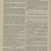 0336 - Page 326 - Congrès français de chirurgie. Première séance du 7 avril 1885. Étiologie et pathogénie des affections chirurgicales. Pathogénie des abcès fétides des membres. M. Nepveu, deux observations recueillies dans le service de M. Verneuil / Pathogénie de la suppuration. M. Socin... / Érysipèles. M. Duménil... / Discussion / Chronique et nouvelles scientifiques