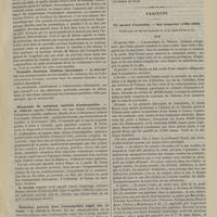 0343 - Page 333 - Congrès français de chirurgie. Première séance du 9 avril. Communications. Traitement du pied bot par le massage. M. Delore... / Tumeurs blanches. Ostéites chroniques. M. Poulet / Diagnostic de certaines variétés d'ostéomyélite. M. Trélat / Résection précoce dans l'ostéomyélite aiguë des os longs. M. Cerné... / Gastrotomie. M. Péan / Variétés. Un savant d'autrefois. - Son mémorial (1780-1865) ; publié par ses fils les Docteurs A. et G. Léon-Dufour
