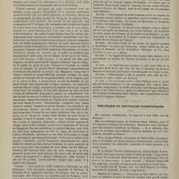 0344 - Page 334 - Variétés. Un savant d'autrefois. - Son mémorial (1780-1865) ; publié par ses fils les Docteurs A. et G. Léon-Dufour / Chronique et nouvelles scientifiques. Hygiène de l'enfance