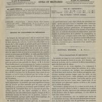 0355 - Page 345 - Sommaire / Séance de l'Académie de médecine / Hôpital Necker. M. Potain. Fièvre intermittente du type quarte