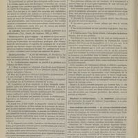 0364 - Page 354 - Congrès français de chirurgie. Deuxième séance du 10 avril. Discussion. De la gastrostomie dans les rétrécissements cancéreux de l'oesophage. M. Lagrange... / Traitement du genu valgum. M. Robin... / Cholécystotomie. M. Jules Boeckel... / Intervention chirurgicale dans certains cas de lithiase biliaire. M. Thiriar... / Diathèse et traumatisme. M. Dehenne / Cure radicale des hernies. M. Lucas-Championnière