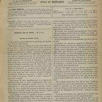 0371 - Page 361 - Sommaire / Hôpital de la Pitié. M. Jaccoud. Un cas de diabète sucré