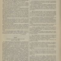 0384 - Page 374 - Ministère de la guerre. Circulaire. Au sujet des examens d'aptitude des Docteurs en médecine et des pharmaciens de première classe, candidats au grade d'aide-major de deuxième classe dans la réserve de l'armée active ou dans l'armée territoriale / Thèses soutenues à la Faculté de médecine de Paris pendant l'année 1885 / Chronique et nouvelles scientifiques. École de médecine de Nantes / Faculté des sciences de Paris / Muséum / Avis
