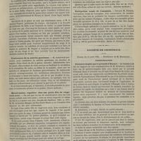 0391 - Page 381 - Revue de la presse. Plaie du pouce, ouverture de l'articulation, réunion par première intention. (Bulletin médical du Nord) / Traitement de la sclérite goutteuse. (Union médicale) / Menstruation régulière chez une petite fille de vingt-trois mois. (Semaine médicale) / Extirpation totale de l'omoplate. (Revue de chirurgien) / Société de chirurgie. Séance du 15 avril 1885. Communication. Périnéorrhaphie par le procédé d'Emmet. M. Terrillon, sur une communication de M. Kirmisson
