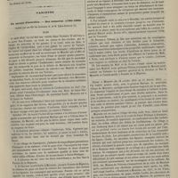 0399 - Page 389 - Société médicale des hôpitaux. Séance du 10 avril 1885. Communications. La fièvre éphémère. M. Kelsch, au nom de M. Kiener / Variétés. Un savant d'autrefois. - Son mémorial (1780-1865) ; publié par ses fils les Docteurs A. et G. Léon-Dufour