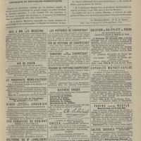0409 - Page 399 - Société de biologie. Séance du 25 avril 1885. Communication. Action excitante des fonctions psychiques sur la force musculaire. M. Féré / Chronique et nouvelles scientifiques