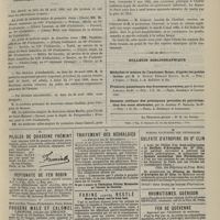 0417 - Page 407 - Thèses soutenues à la Faculté de médecine de Paris pendant l'année 1885 / Chronique et nouvelles scientifiques. Muséum / Bulletin bibliographique