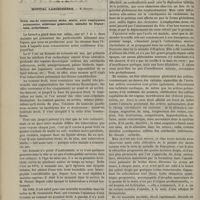 0420 - Page 410 - Hôpital Necker. M. Léon Le Fort. De la marche comme moyen de combattre le retard de la consolidation dans les fractures de la jambe / Hôpital Lariboisière. M. Duguet. Deux cas de tuberculose sèche, sénile, avec emphysème pulmonaire, athérome généralisé, maladie de Dupuytren, arthritisme