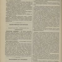 0422 - Page 412 - Anévrysme du tronc brachio-céphalique ; par M. le Docteur Martel... / Société médicale des hôpitaux. Séance du 24 avril 1885. Communications. Cathétérisme oesophagien. M. Guyot / Pyélo-néphrite primitive. M. Alb. Robin / Instruments et appareils. Pile galvanocaustique. Par M. le Docteur Boisseau du Rocher