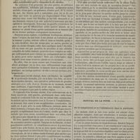 0428 - Page 418 - Hôpital de la Charité. M. Terrillon. Ostéosarcome considérable de la face / Hôpital de la Pitié. M. Jaccoud. De la température et de l'albuminurie dans la scarlatine
