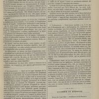 0429 - Page 419 - Hôpital de la Pitié. M. Jaccoud. De la température et de l'albuminurie dans la scarlatine / Académie de médecine. Séance du 5 mai 1885. Correspondance