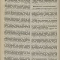 0436 - Page 426 - Revue clinique hebdomadaire. Inauguration du cours de clinique des maladies des enfants à l'Hôpital des Enfants-Malades / Anévrysme latent de l'aorte pectorale ascendante