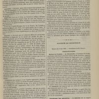 0439 - Page 429 - Clinique de Montevideo. M. Fort. Cas remarquable de carie des os du bassin. Séjour d'un enfant au lit pendant quatorze ans, par suite d'une erreur de diagnostic ; opérations ; amélioration / Société de chirurgie. Séance du 6 mai 1885. Communications. Kystes de l'ovaire. M. Polaillon, à l'occasion de la communication faite par M. Terrillon / Chondrome des mâchoires. M. Berger, sur une communication de M. Kirmisson