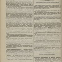 0440 - Page 430 - Société de chirurgie. Séance du 6 mai 1885. Communications. Chondrome des mâchoires. M. Berger, sur une communication de M. Kirmisson / Varices du membre supérieur. M. Bousquet / Chéloïde. M. Monod / Thèses soutenues à la Faculté de médecine de Paris pendant l'année 1885 / Chronique et nouvelles scientifiques / Bulletin bibliographique