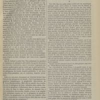0477 - Page 467 - Revue clinique hebdomadaire. Phlegmon péri-utérin / Académie de médecine. Séance annuelle du 19 mai 1885. Éloge de Claude Bernard