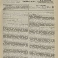 0483 - Page 473 - Sommaire / Hôpital de la Pitié. M. Jaccoud. Un lymphosarcome considérable