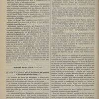 0484 - Page 474 - Hôpital de la Pitié. M. Jaccoud. Un lymphosarcome considérable / Hôpital Saint-Louis. M. Péan. Du choix de la méthode dans le traitement des tumeurs du bassin par la gastrotomie