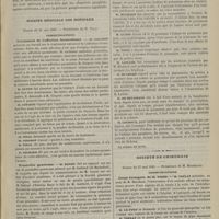 0503 - Page 493 - Revue clinique hebdomadaire. Les conférences de l'Hôpital Saint-Louis / Société médicale des hôpitaux. Séance du 22 mai 1885. Communications. Traitement de l'affection furonculeuse. M. Gingeot / Prostatite goutteuse. M. Rendu, sur un cas de prostatite goutteuse adressé par M. Gaillard..., depuis la communication de M. Guyot / Oedème de la glotte déterminé par l'iodure de potassium ; mort. M Huchard / Société de chirurgie. Séance du 27 mai 1885. Communications. Corps étrangers de la vessie. M. Trélat, au nom de M. Marchant / Suture des tendons. M. Monod