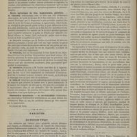 0504 - Page 494 - Société de chirurgie. Séance du 27 mai 1885. Communications. Suture des tendons. M. Monod / Périnéorraphie. M. Marc Sée, sur deux observations de M. Schwartz / Kyste hydatique du foie, laparotomie, guérison. M. Terrier / Obstruction intestinale. M. Cruveilhier / Variétés. Les hôpitaux d'Alger