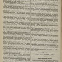 0516 - Page 506 - Hôtel-Dieu. M. Tillaux. Des kystes du vagin / Hôpital de la Charité. M. Trélat. Ostéite tuberculeuse du coude
