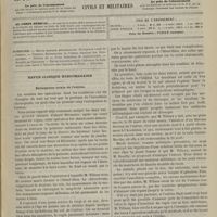 0523 - Page 513 - Sommaire / Revue clinique hebdomadaire. Extirpation totale de l'utérus