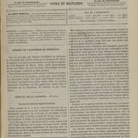 0563 - Page 553 - Sommaire / Séance de l'Académie de médecine. Hôpital de la Charité. M. Hardy. Un cas de cirrhose hypertrophique