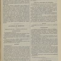 0589 - Page 579 - Hôpital de la Pitié. M. Jaccoud. Températures fébriles et antipyrétiques / Académie de médecine. Séance du 23 juin 1885. Correspondance / Rapports. M. Polaillon : Plaie du coude par arrachement ; septicémie aiguë a forme gangreneuse ou gangrène foudroyante ; désarticulation de l'épaule ; guérison, par M. le Professeur Paquet... / Suite de la discussion sur l'érysipèle. M. Verneuil, en son nom et au nom de M. Trélat / Lecture / Communication / Société de biologie. Séance du 20 juin 1885. Communications. Injections dans les veines. M. Brown-Séquard