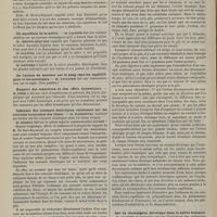 0590 - Page 580 - Société de biologie. Séance du 20 juin 1885. Communications. Injections dans les veines. M. Brown-Séquard / Un mycélium de la salive. M. Galippe / De l'action du mercure sur le sang chez les syphilitiques et les anémiques. M. Galliard / Rapport des sensations et des effets dynamiques. M. Féré / Influence des courants électriques extérieurs sur les courants autonomes des tissus. M. d'Arsonval / Sur un champignon développé dans la salive humaine. M. Galippe