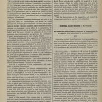 0604 - Page 594 - Hospice de la Salpêtrière. M. Charcot. Hypnotisme et suggestion / Hôpital Saint-Louis. M. Fournier. De l'expertise médico-légale relative à la transmission de la syphilis d'un nourrisson à sa nourrice