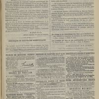 0617 - Page 607 - Correspondance. [Dr Achille Bouyer] / Chronique et nouvelles scientifiques. École de médecine de Paris
