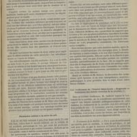 0621 - Page 611 - Revue clinique hebdomadaire. Paralysie subite des quatre membres chez un jeune homme de dix-neuf ans / Paralysies subites à la suite du coït / Les conférences de l'Hôpital Saint-Louis : diagnostic et traitement des lésions cutanées de la scrofule