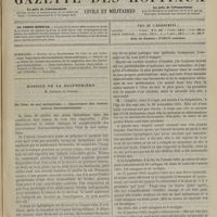 0627 - Page 617 - Sommaire / Hospice de la Salpêtrière. M. Legrand du Saulle. De l'état de mal épileptique. - Importance des constatations thermométriques