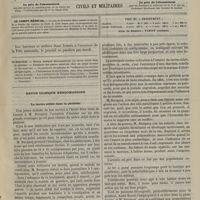0643 - Page 633 - Sommaire / Revue clinique hebdomadaire. Le tartre stibié dans la phtisie